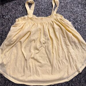 We The Free Light Yellow Top